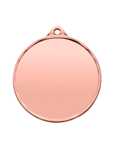 MDX125-B  Medal brązowy z miejscem na wklejkę, średnica R-70mm insert-50mm, grubość 2mm, IRON, color BRONZE (code MM654)