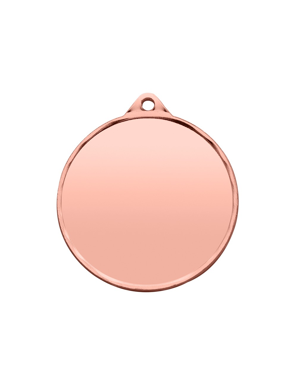 MDX125-B  Medal brązowy z miejscem na wklejkę, średnica R-70mm insert-50mm, grubość 2mm, IRON, color BRONZE (code MM654)