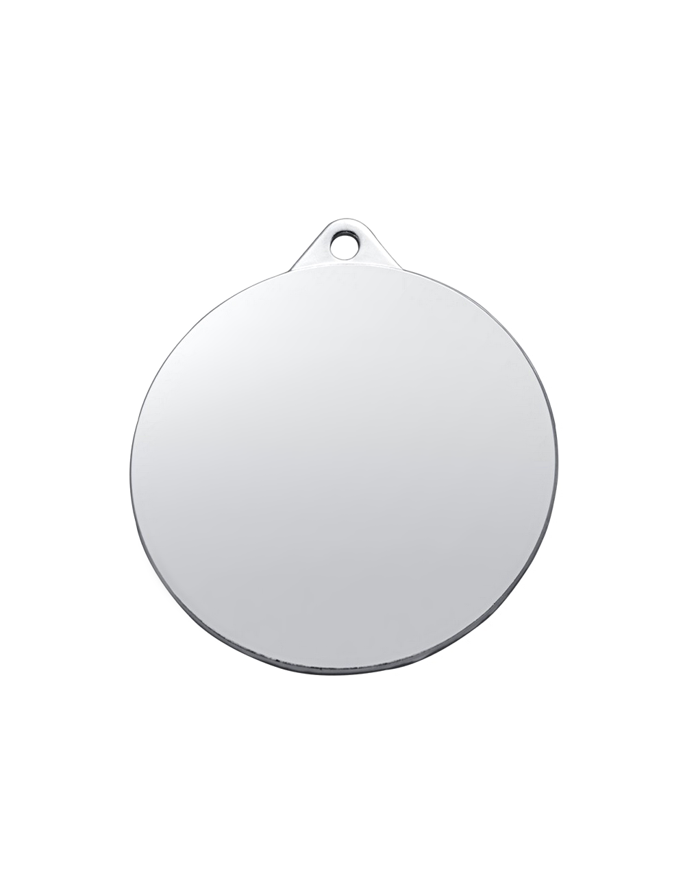 MDX150-S  Medal srebrny OGÓLNY do nadruku UV, średnica R-50mm, grubość 2mm, IRON, color SILVER (code MM601)