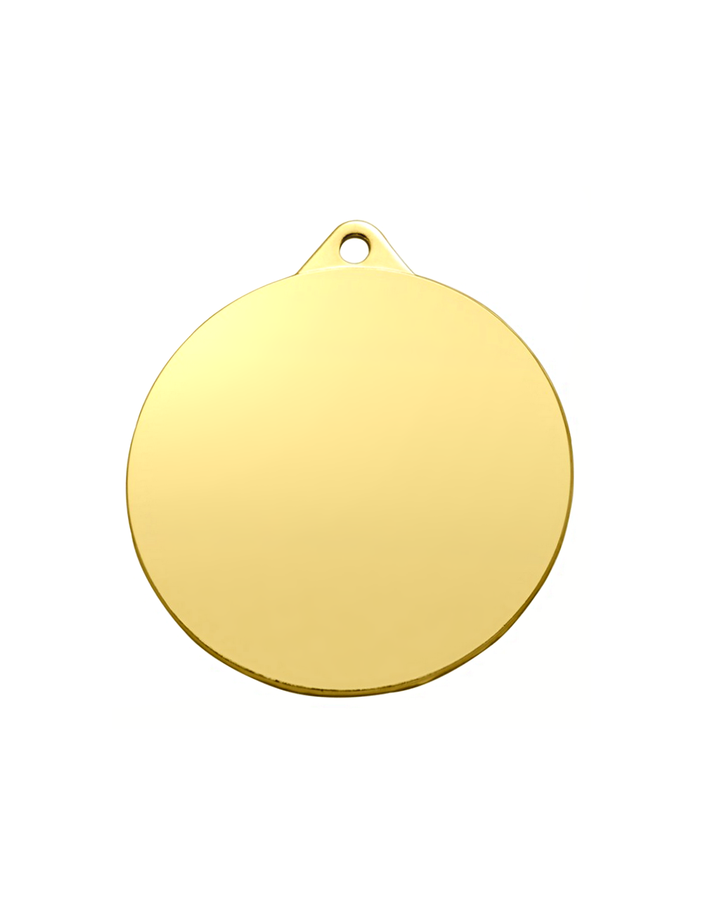 MDX170-G  Medal złoty OGÓLNY do nadruku UV, średnica R-70mm, grubość 2mm, IRON, color GOLD (code MM651)