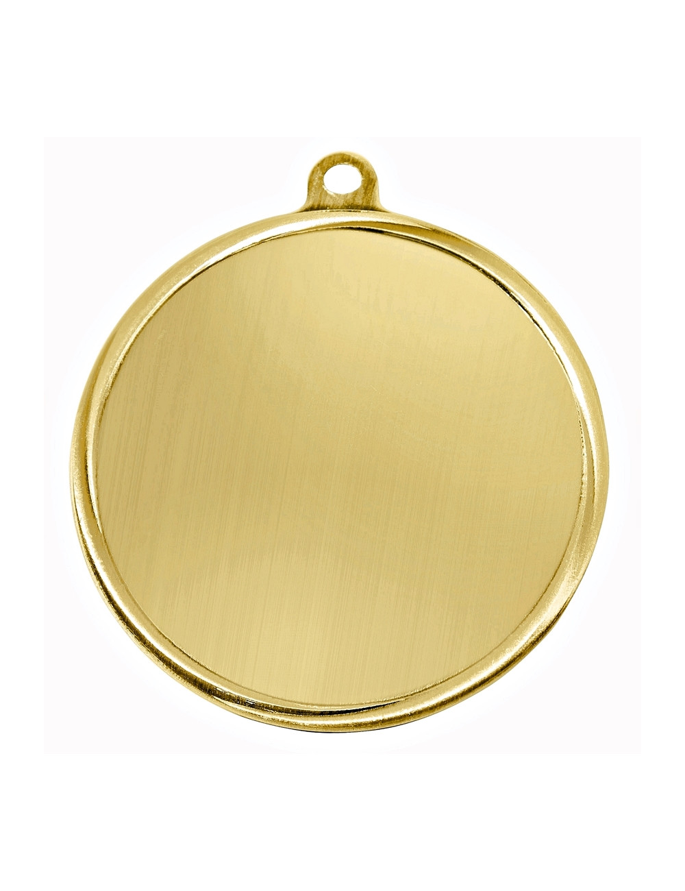 MDX200-G - Medal stalowy bez wkładki aluminiowej - kolor złoty, średnica 55mm