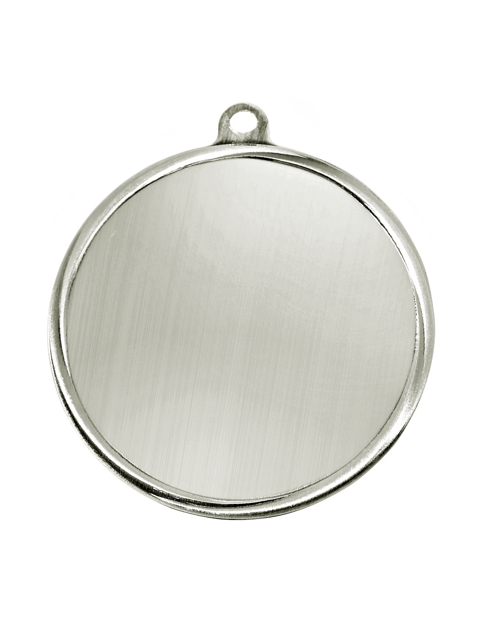 MDX200-S - Medal stalowy bez wkładki aluminiowej - kolor srebrny, średnica 55mm