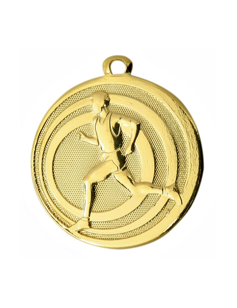 MDX312-G   Medal stalowy - BIEGI - kolor złoty, R-45mm, grubość 2mm