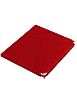 BT414-RED  - Etui welurowe CZERWONE na dyplom graw. - rozmiar W-300mm x H-250mm (blacha W-225mm x H-190mm), (R 30-25/RED)