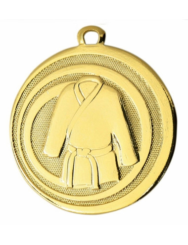 MDX314-G   Medal stalowy - SPORTY WALKI - kolor złoty, R-45mm, grubość 2mm