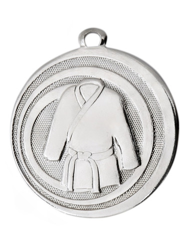 MDX314-S   Medal stalowy - SPORTY WALKI - kolor srebrny, R-45mm, grubość 2mm