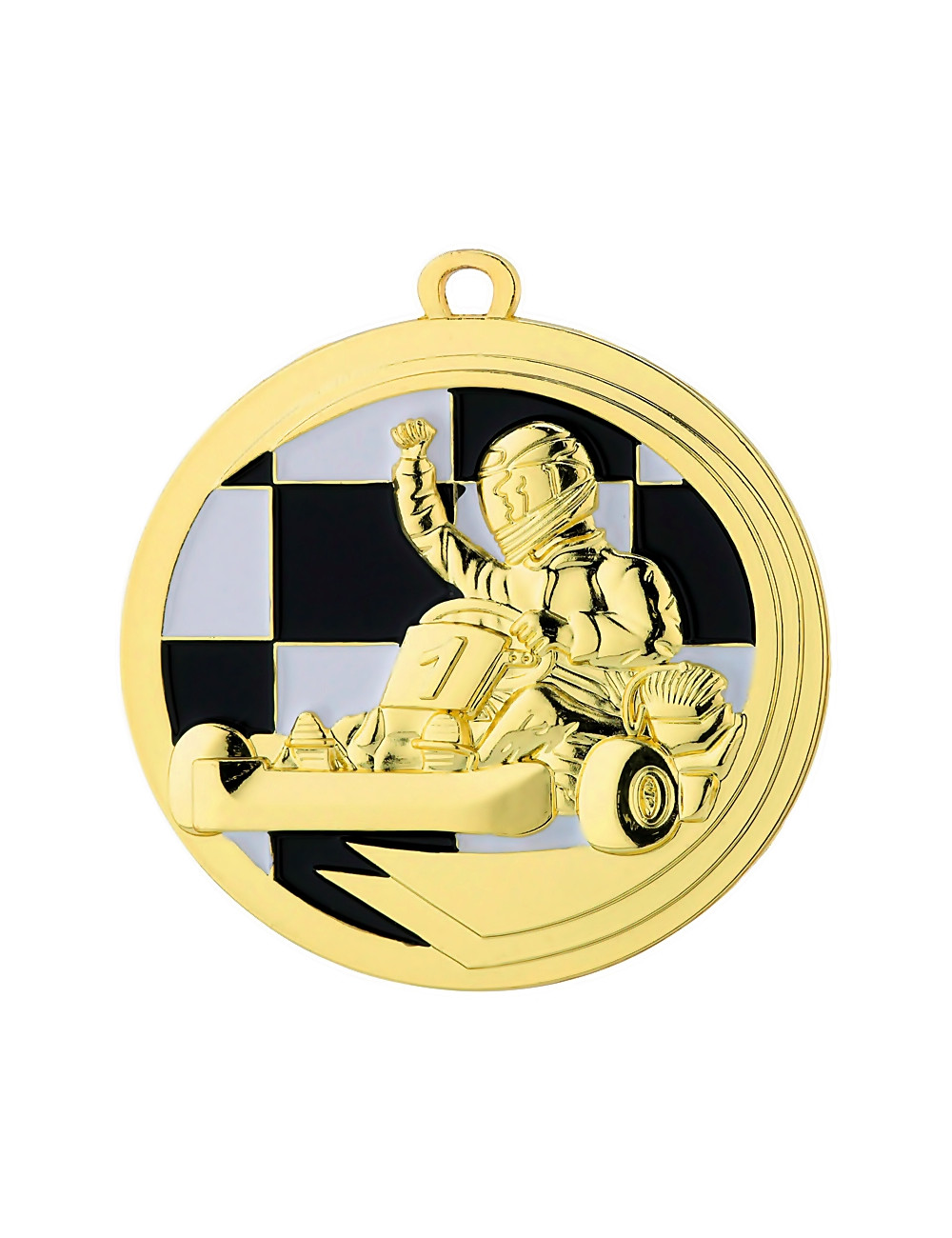 MDX39-G  Medal KARTING - kolor złoty, średnica  R-50mm