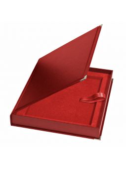 BTX 6x8-RED  - Etui czerwone do dyplomu / na deskę WPX152 - POZIOM ( insert 203mmx152mm )