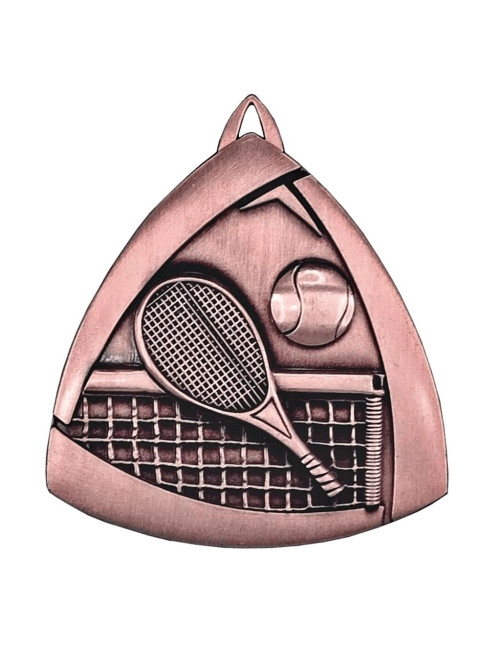 MDX409-AB  - Medal TENIS ZIEMNY, kolor antyczny brąz, średnica 55mm