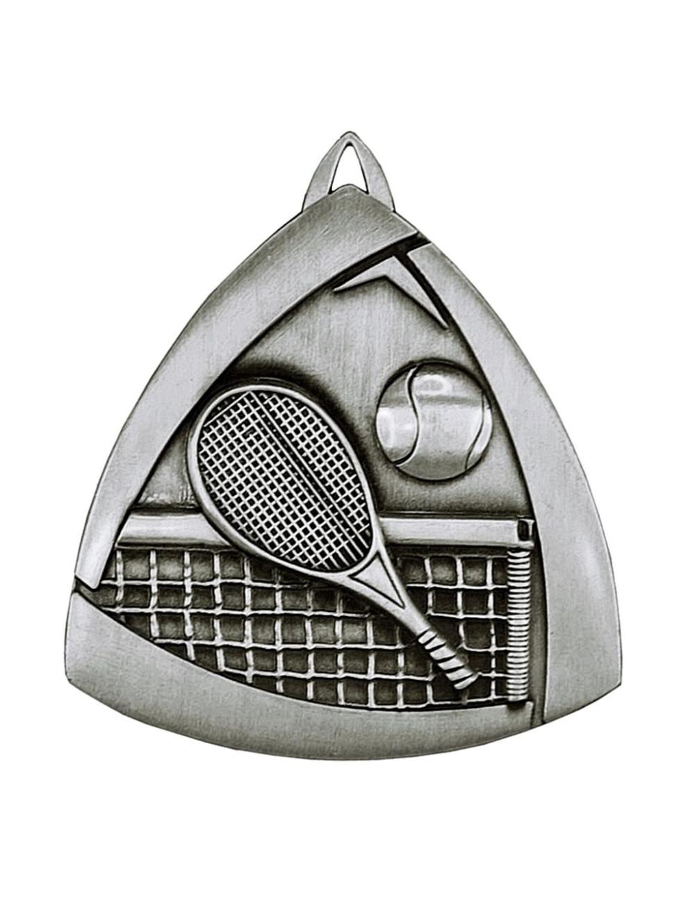 MDX409-AS  - Medal TENIS ZIEMNY, kolor antyczne srebro, średnica 55mm