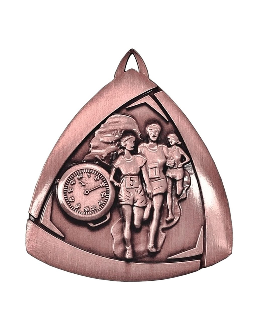 MDX410-AB  - Medal BIEGI, kolor antyczny brąz, średnica 55mm