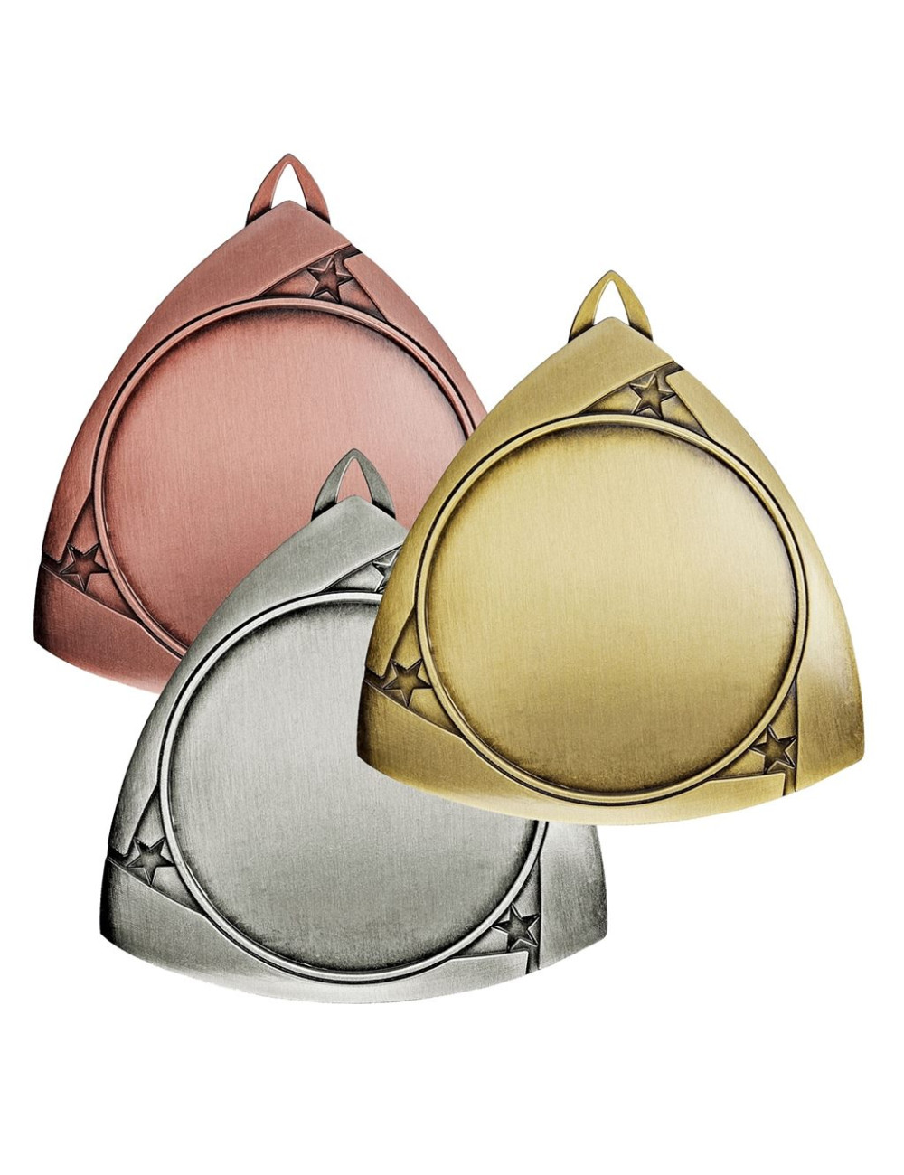 MDX412-AB  - Medal OGÓLNY kolor antyczny brąz, insert-50mm, średnica 70mm (model M1002AB)