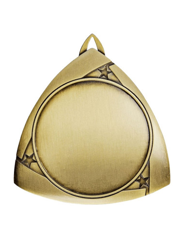 MDX412-AG  - Medal OGÓLNY kolor antyczne złoto, insert-50mm, średnica 70mm (model M1002AG)