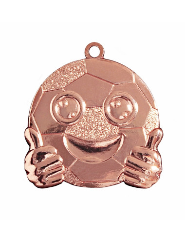 MDX43-B  Medal brązowy z miejscem na wklejkę, średnica R-45mm insert-25mm, grubość 2mm, ZNAL, color BRONZE (code NO.436)
