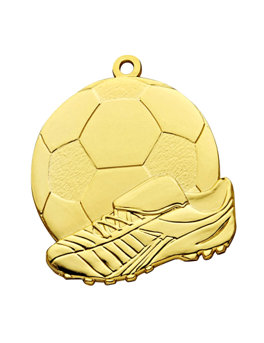 MDX44-G  Medal złoty z miejscem na wklejkę, średnica R-45mm insert-25mm, grubość 2mm, ZNAL, color GOLD (code NO.435)