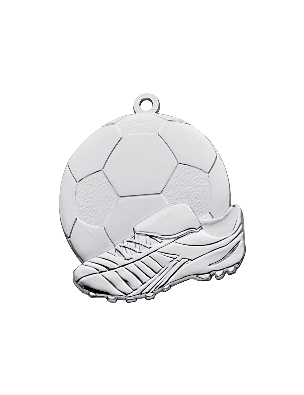 MDX44-S  Medal srebrny z miejscem na wklejkę, średnica R-45mm insert-25mm, grubość 2mm, ZNAL, color SILVER (code NO.435)